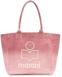 Isabel Marant - Petit Sac Cabas Yenky À Logo Brodé - Lyst