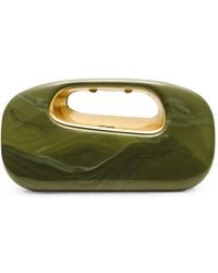 Cult Gaia - Amara Marbled Clutch Bag - Lyst