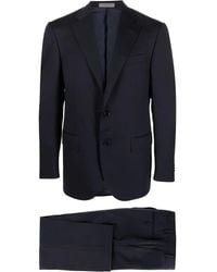 Corneliani - Single-Breasted Virgin-Wool Suit - Lyst