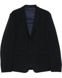 Prada Linea Rossa - Zip-Up Padded Blazer - Lyst