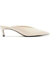 SCHUTZ SHOES - Mules En Cuir À Bout Pointu - Lyst