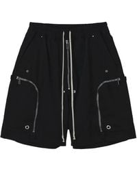 Rick Owens - Drawstring Cargo Shorts - Lyst