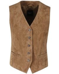 Weekend by Maxmara - Veston En Daim - Lyst