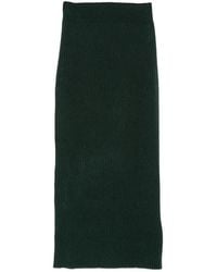 AROVESCIO - Ribbed-Knit Skirt - Lyst