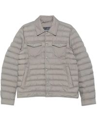 Herno - Hemdjacke Mit Geknöpften Taschen - Lyst