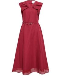 3.1 Phillip Lim - Bow Belted Midi Dress - Lyst