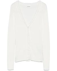P.A.R.O.S.H. - Cardigan À Ornements De Perles - Lyst
