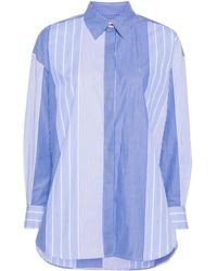 Maje - Striped Cotton Shirt - Lyst