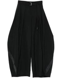Sacai - Belted Trousers - Lyst