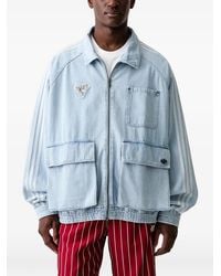 adidas - Adilenium 5.0 Denim Jacket - Lyst