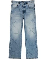 Purple Brand - Rhinestone-embellished Straight-leg Jeans - Lyst