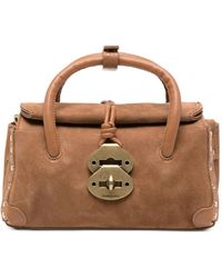 Zanellato - Baby Dotta Suede Tote Bag - Lyst