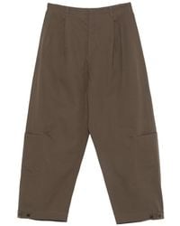 Amomento - Pleated-Detail Cargo Pants - Lyst