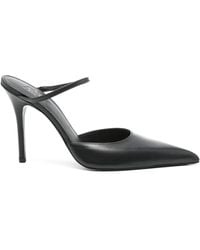 Gia Borghini - Mules Point Leat con tacón de 100 mm - Lyst