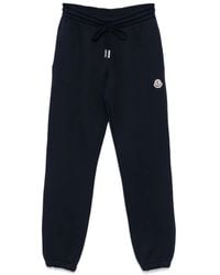 Moncler - Midnight Cotton Blend Joggers - Lyst