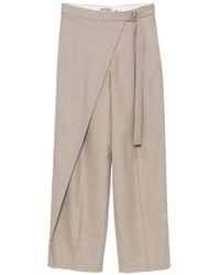 Rossi - Ilon Wrap-Front Trousers - Lyst