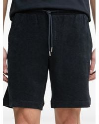 Marc O' Polo - Logo-Embroidered Drawstring Shorts - Lyst