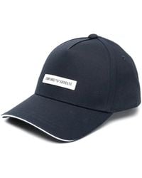Emporio Armani - Logo Baseball Cap - Lyst