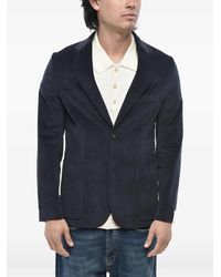 Paolo Pecora - Single-Breasted Cotton Blazer - Lyst