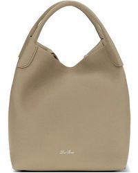 Loro Piana - Grand Sac Cabas Bale En Cuir - Lyst