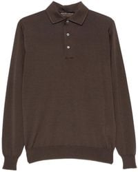 FILIPPO DE LAURENTIIS - Long-Sleeve Polo Shirt - Lyst