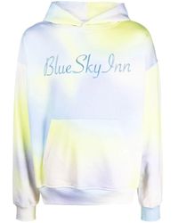 BLUE SKY INN - Logo-Embroidered Tie Dye Hoodie - Lyst