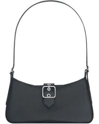 Courreges - Gogo Schultertasche Aus Leder - Lyst