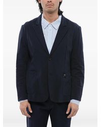John Richmond - Peak-Lapel Single-Breasted Blazer - Lyst