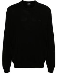 A.P.C. - Wollen Trui - Lyst