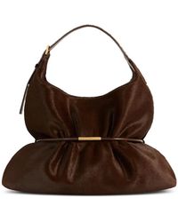 Balmain - Mittelgroße Sphynx Tasche Mit Pony-Effekt - Lyst