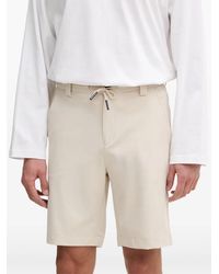 Guess - Logo-Patch Drawstring Shorts - Lyst