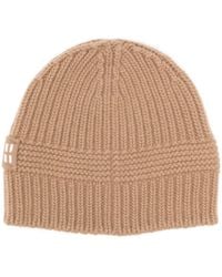 Miu Miu - Beanie Mit Logo - Lyst