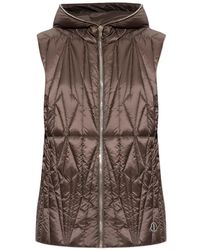 Moncler - Chaleco Acolchado Con Capucha - Lyst