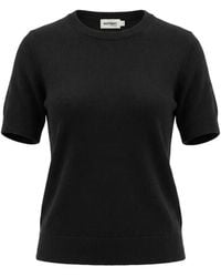 Not Shy - Pull En Cachemire À Manches Courtes - Lyst