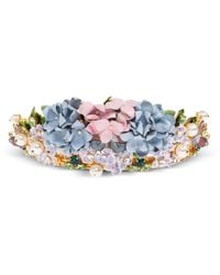 Dolce & Gabbana - Haarband Verfraaid Met Bloemen - Lyst
