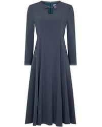Jane - Taite Midikleid Mit Langen Ärmeln - Lyst