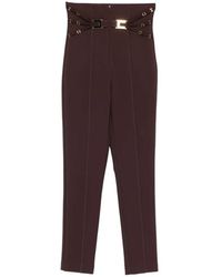 Elisabetta Franchi - Trousers - Lyst