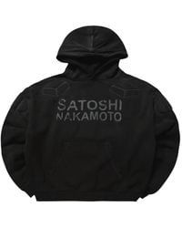 Satoshi Nakamoto - Moto Padded Hoodie - Lyst