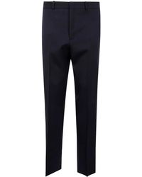Jil Sander - Lichtgewicht Wollen Gabardine Broek - Lyst