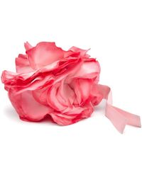 Nina Ricci - Flower Corsage Silk Chocker - Lyst