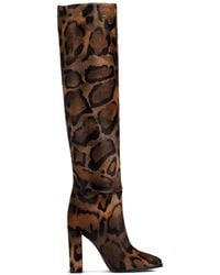 Le Silla - Elsa Pony-Effect Calfskin Boots - Lyst