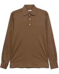 Kiton - Polo Positano À Manches Longues - Lyst