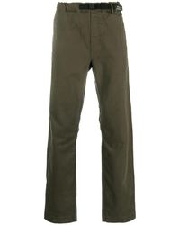 Woolrich - Slide-Buckle Straight-Leg Trousers - Lyst