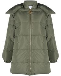 Patou - Detachable-Sleeve Puffer Coat - Lyst