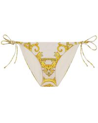 Versace - La Coupe Des Dieux Bikini Bottoms - Lyst