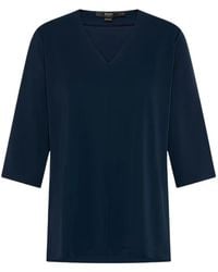 Seventy - V-Neck Three-Quarter Sleeve Sweater - Lyst