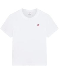 CASABLANCA - Logo-Detail T-Shirt - Lyst