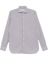 Luigi Borrelli Napoli - ストライプ シャツ - Lyst