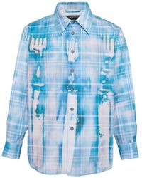 ANDERSSON BELL - Trompe-L'Oeil Check Shirt - Lyst