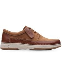 Clarks - Nature 5 Lo Leather Derby Shoes - Lyst
